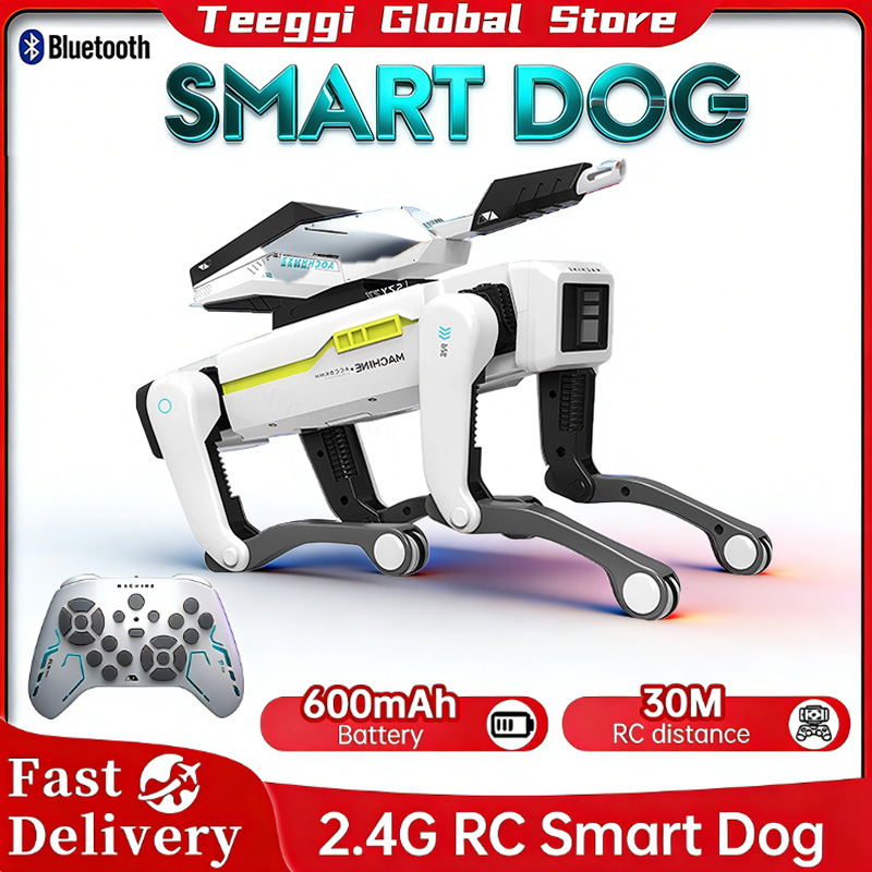 Kids Education App Free - Teeggi Cane Robot AI RC Programmabile