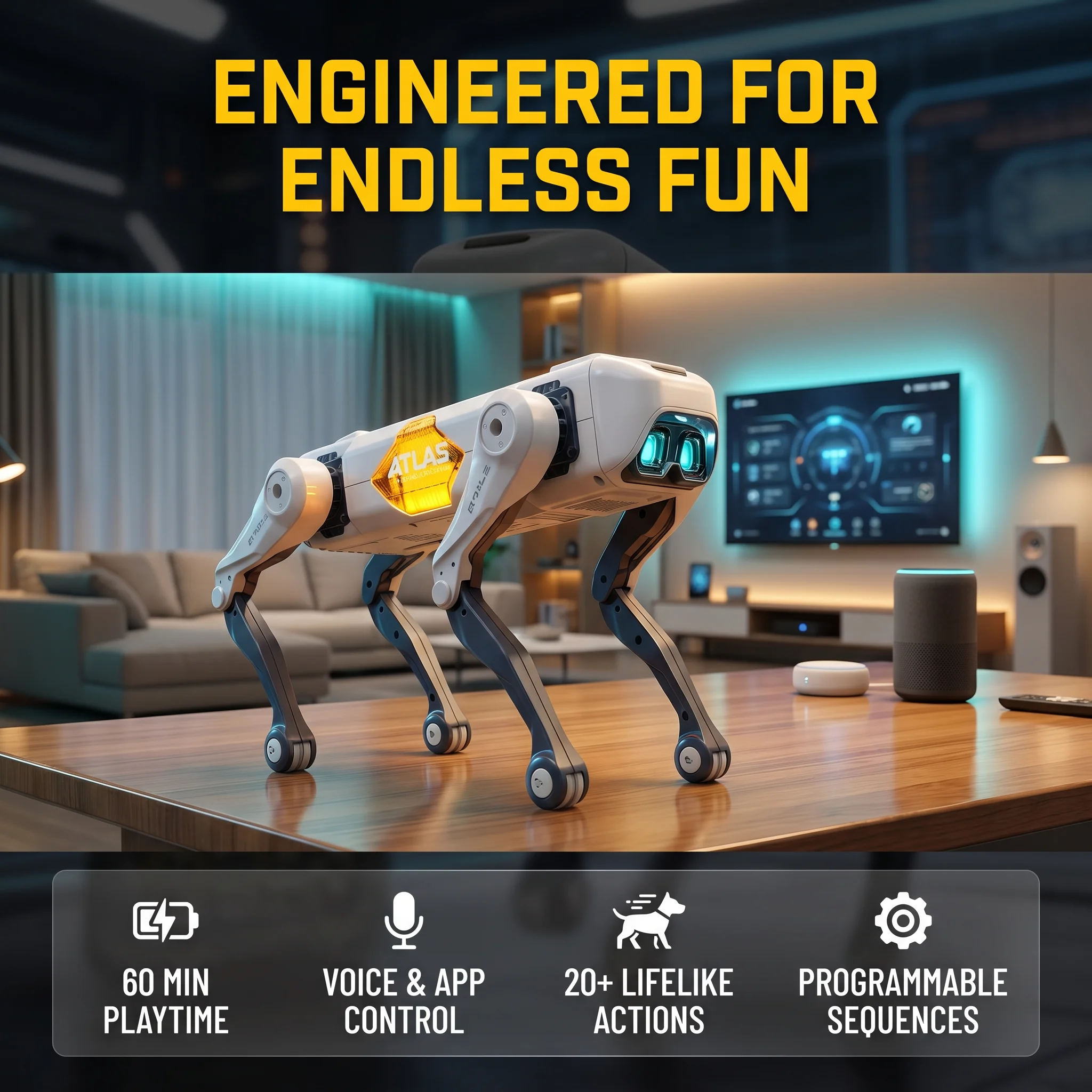 Cane Robot Intelligente AI, Co - Kids Educational Gadget recensione e prezzo