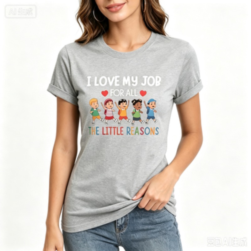 Maglietta Slim da Donna con St - Kids Education Jobs recensione e prezzo