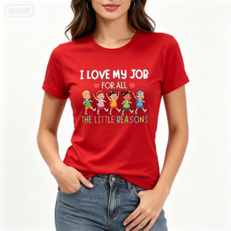 Maglietta Slim da Donna con St - Kids Education Jobs recensione e prezzo